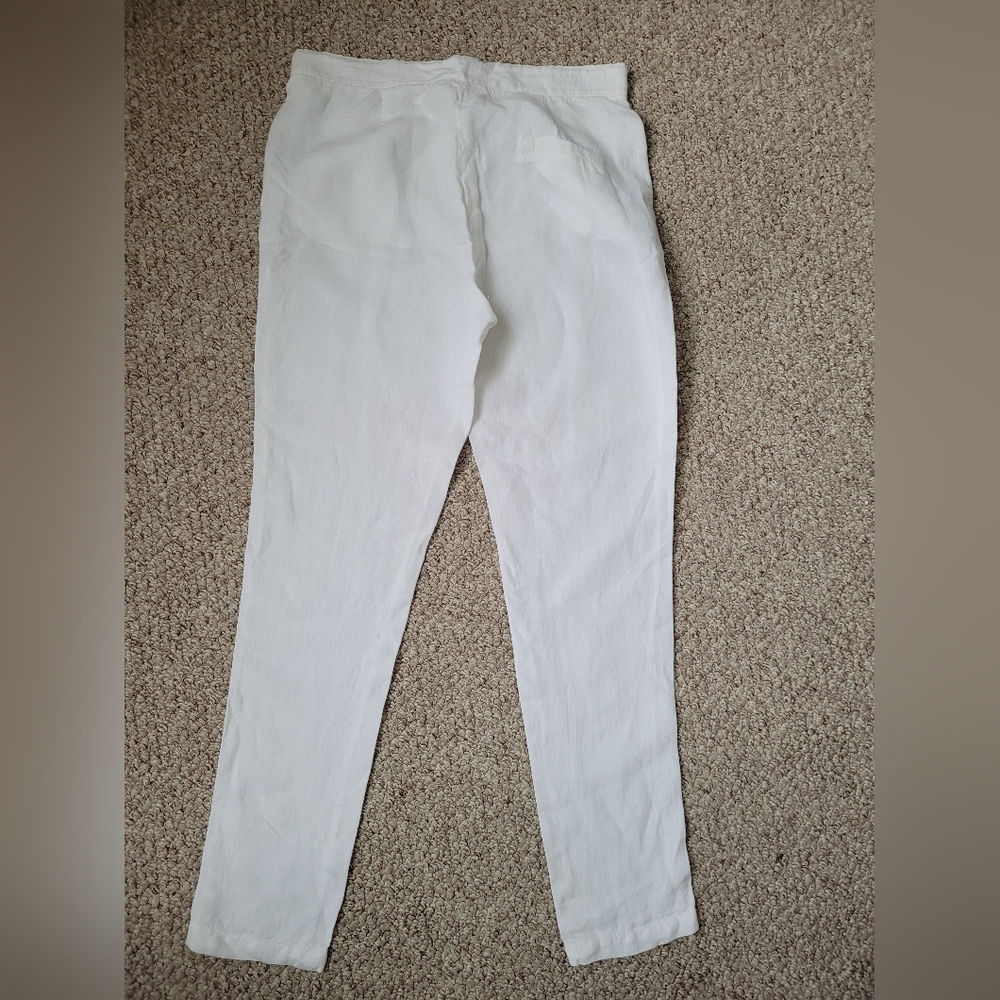 Women's Light Gray Drawstring Pants - image 6